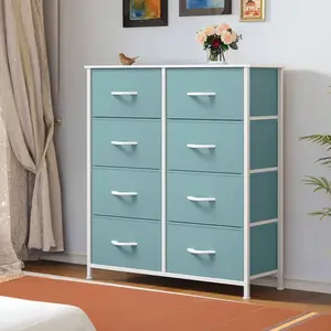 8 Drawer  For Bedroom Chest Of Drawers Fabric Storage  For Living Room dressers Charging