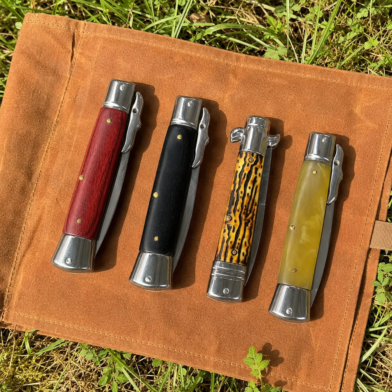 Portable Stainless Steel Compact-Fold Practical Cutlery - Everyday Food Prep Camping Gear, Kitchen/Outdoors Accessory for Home Cooking, Picnic