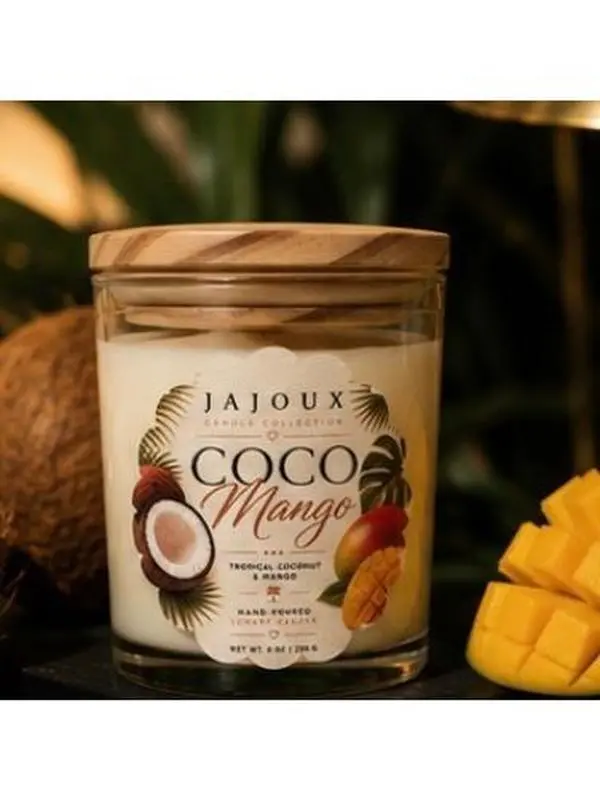 Coco Mango Candle | Tropical Coconut & Mango | 8 oz