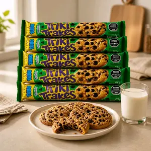 5 packs of Triki Trakes cookies, 275 g each. Maxi Tubo.