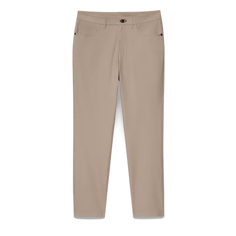 NOBULL Men's Dealmaker 5-Pocket Pant in Sand