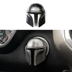 Style Universal  Engine Start Stop Button Cover Anti-Scratch Push Start Button Protective Cover  Cool  Accessories  ()