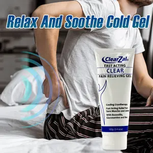 Clearzal  Soothing Cooling Gel 100g,  Relieving Body Gel, Cooling with Menthol and Frankincense, Cooling Massage Gel Cool and relax muscles, joints, waist, knees, shoulders and neck, and eliminate swelling [TAP]