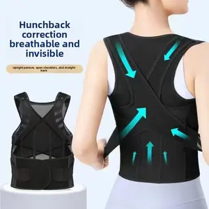 Anti-hunchback corrective belt, summer posture belt, shoulder support, waist prevention belt