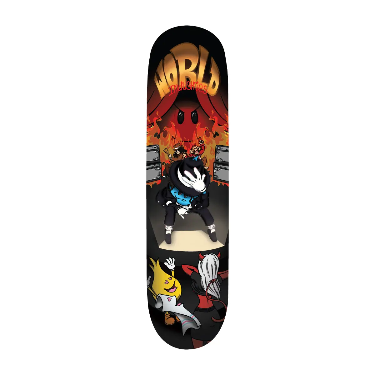 World Industries Skateboard Deck Willy Jackson 8.5" x 32.2"