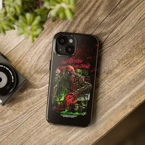 The Returrn Of Living D Phone Case, Gift For Horror Zombie Lovcer, Hallowween 2025 Phone CaswHalloween Corpse Bride Soft Silicone Phone Case For iPhone 12 13 Mini 11 14 15 16 Pro Max 7 8 Plus & Samsung Galaxy S24/S23/S22/S21 Ultra