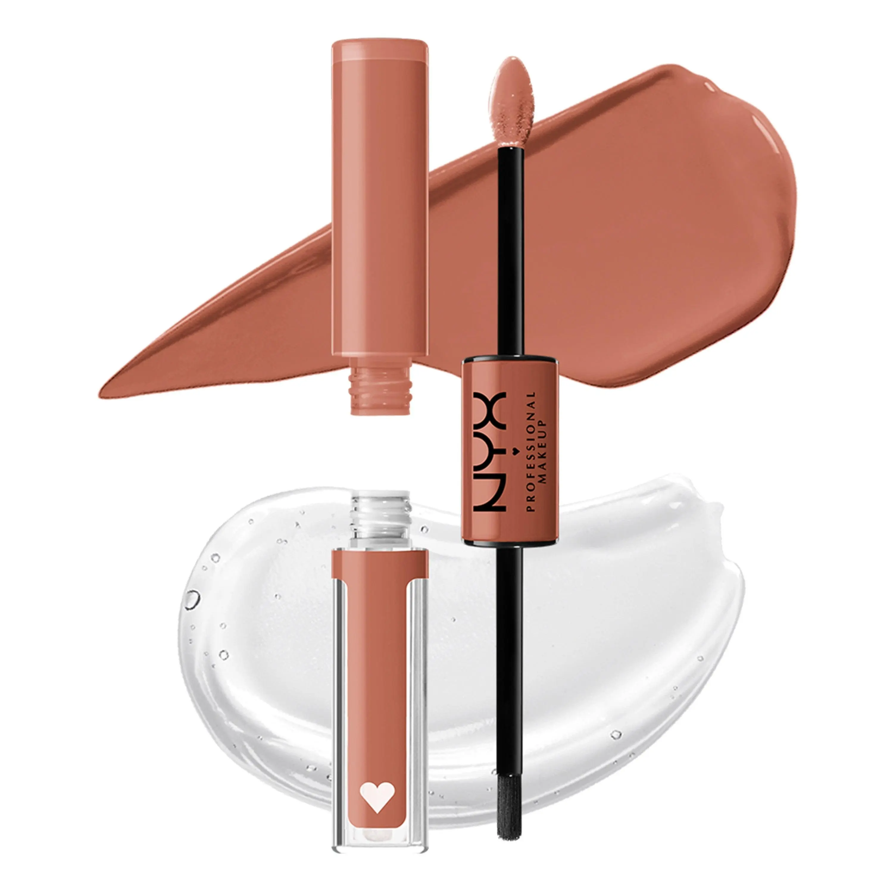 Shine Loud, Long-Lasting Liquid Lipstick with Clear Lip Gloss, NYX Professional Makeup Shine Loud, Long-Lasting Liquid Lipstick with Clear Lip Gloss, NYX Professional Makeup