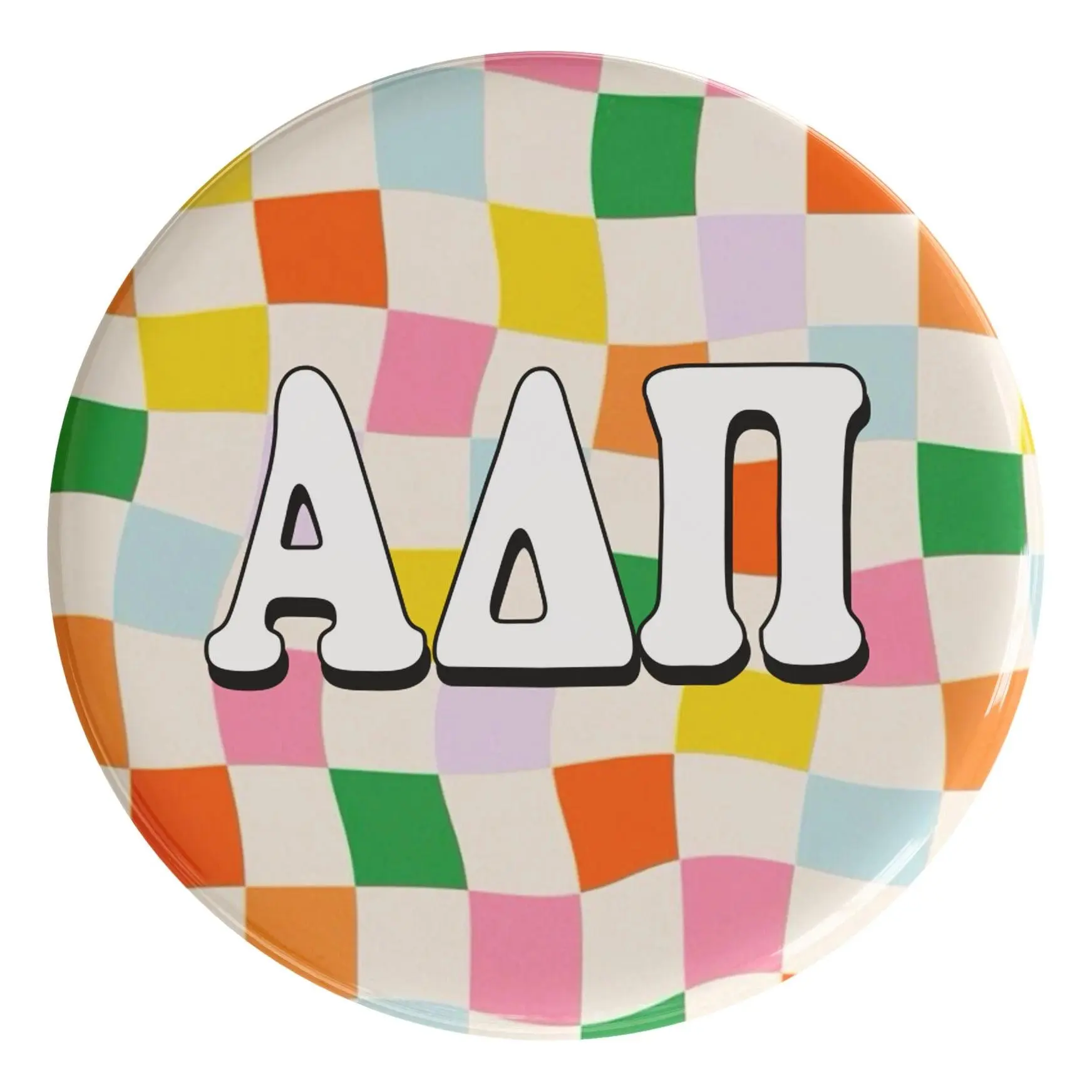 Alpha Delta Pi Fast Times Sorority Button