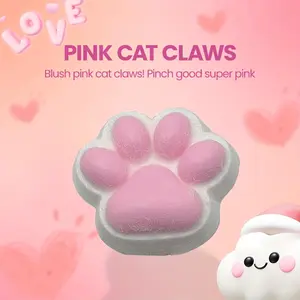 1pc Giant Cat Paw Squeeze Toy - Soft PVC, Cute & Quiet, Ideal for Desk Decor, Office Stress Relief, Desk Accessory | Playful Accessory | Soft Texture Decompression Toys