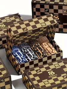 High Elastic Boxer Pants Breathable Cool Fashionable Men's Underwear [4pcs]