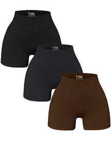 women's solid high waist sports treadmill shorts, women comfy breathable seamless skinny biker shorts for treadmill gym cycling running, gym shorts workout clothes women, workout shorts, athletic wear shorts, short leggings