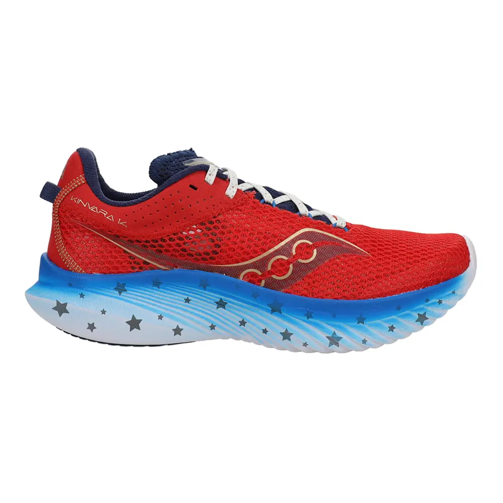 Saucony Mens Kinvara 14 Running Sneakers Shoes - Red Saucony Mens Kinvara 14 Running Sneakers Shoes - Red