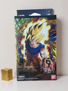 Dragonball Fusion World Starter Deck EX (Contains 1 Leader, 4 super rare, and 13 Common cards)