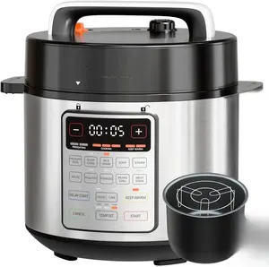 Fullwill 9-in-1 Electric Pressure Cooker(2025 Upgraded), 12 Presets Instant Multi Cooker, Olla de Presion Nonstick Pot 6 Quarts