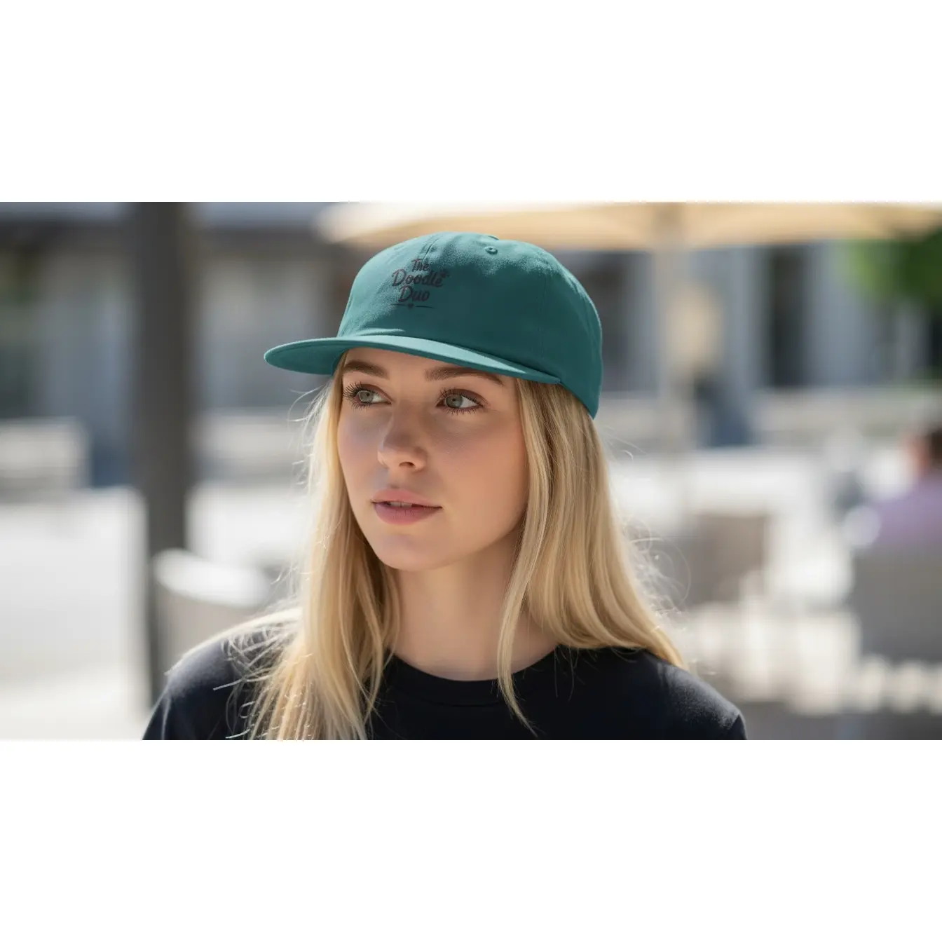 The Doodle Duo - Signature Logo - Surf cap