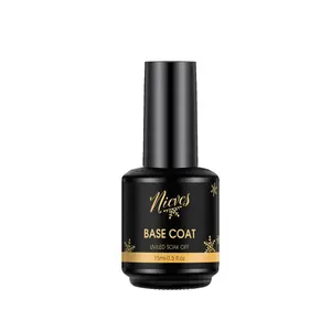 Nieves Base Coat - 15ml UV/LED Professional Base for Flawless Gel Application & Long-Lasting Wear