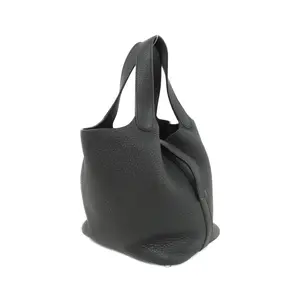 Pre-owned HERMÈS Calfskin Shoulder Bags Hermes Picotin PM Clemence Bag