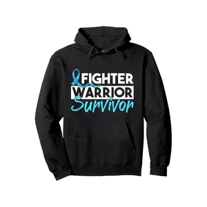 Men's prostate cancer awareness and support, celebrating strength and survival Graphic Hoodie - Long Sleeve Pullover Regular Fit | Soft & Breathable Fabric, Durable Print, Everyday Comfort, Machine Washable, casual and supportive apparel with bold