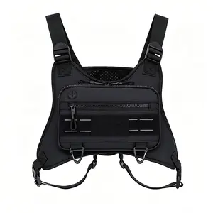 Sports Chest Bag For Men and Women Running Vest Tactical Chest Bag Pack for Sports Outdoor Chest Running Training Bag Backpack