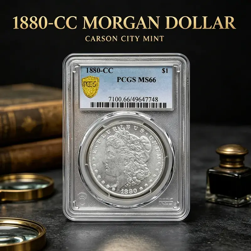 1880-CC to 1890-CC Carson City Morgan DollarPCGS I Rare Key Date Silver Coin Original PCGS Graded Holder