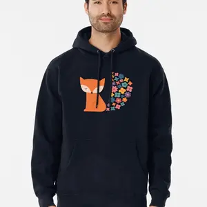 Floral Fox Pullover Hoodie Unisex wear hoodie & sweatshirt, Casual street wear