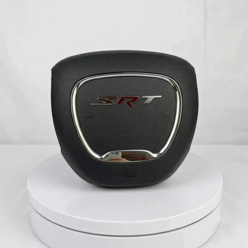 Center Steering Wheel Cover for 2015+ Dodge Charger, Challenger, Jeep, SRT, HELLCAT Vehicles
