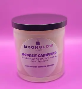 Moonlit Campfire Candle