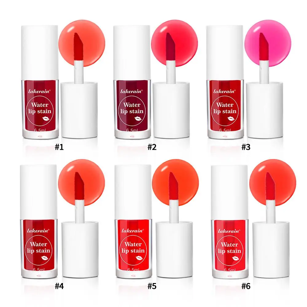 Long-lasting Lip Stain, Liquid Lip, 6 Counts/set Waterproof & Smudge-proof Lip Tint, Longwear Lip Stain, Non-drying Formula, Easy To Apply, Great Gift for Girls and Women, Makeup Lipstick, Lipstain