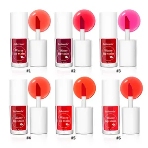 Long-lasting Lip Stain, 6 Counts/set Waterproof & Smudge-proof Lip Tint, Non-drying Formula, Easy To Apply, Great Gift for Girls and Women, Lipstick