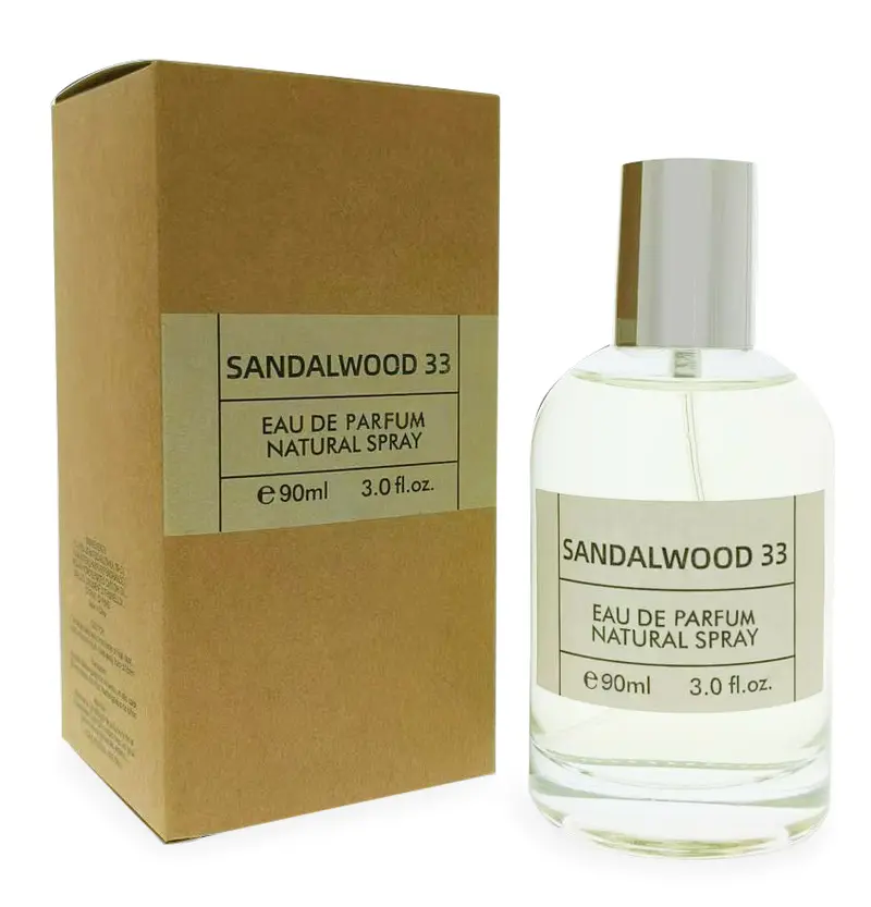 Sandal Wood 33 Spray Perfume Eau de Parfum for Men & Women 90ml - Unisex Fragrance