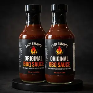 J. Coleman's Flavorful BBQ Sauce, Family Pack (2×16 oz)