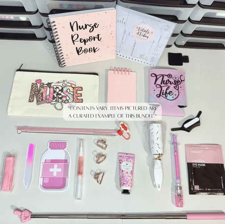 15 Nurse Stationery, shift & self-care essentials
