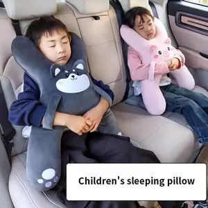1PCS Cute Car Neck Pillow Safety Sleep Prevent Leaning Head Back Car Sleeping Neck Head Support Comfort Travel Pillow