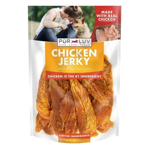 Dog Treats, Chicken Jerky for Dogs, Made with 100% Real Chicken Breast, 16 Ounces, Healthy, Easily Digestible, High Protein Dog Treat