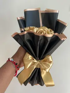 Ribbon Rose Boujee Trio Bouquet by Waller Dynasty