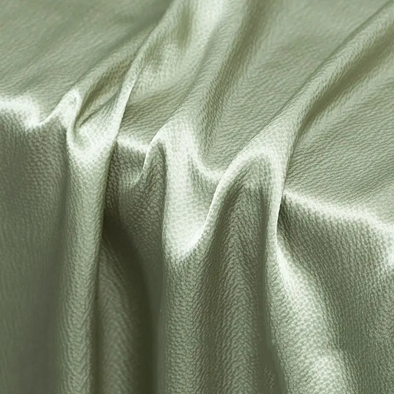 100% Mulberry Silk Pearl Satin Fabric, 19m Width, 10 Colors Available, 44.88 Inch Lining, Smooth Soft Drape, Ideal for Sewing, Clothing, Wedding Gowns