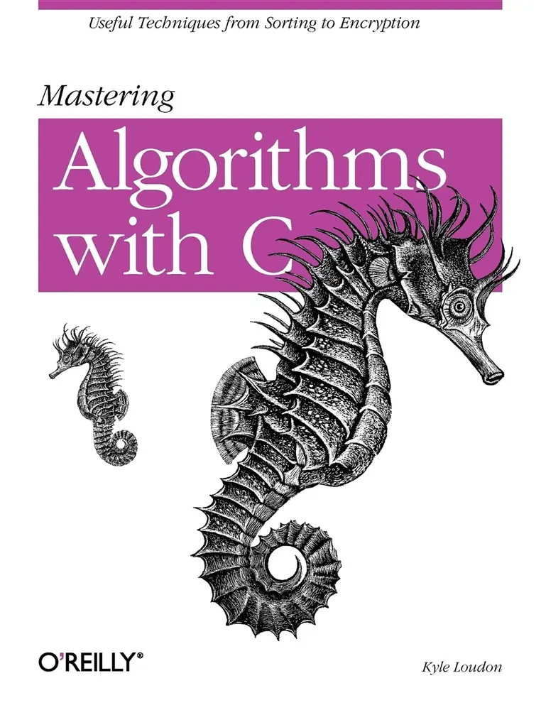 Used Paperback Book - Mastering Algorithms with C by Kyle Loudon (English, Programming Code, Functions, Library, Encryption Guide)