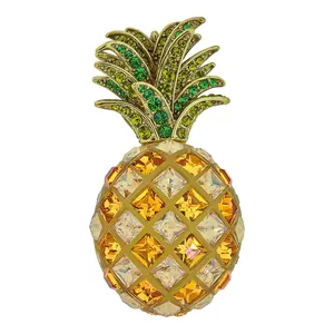 HEIDI DAUS®"Feast Of Fancy" Crystal Pineapple Pin
