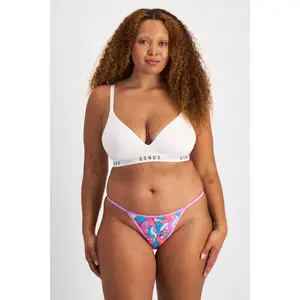 Bonds Icons String Thong Women's Intimates Comfortable Fit Soft Stretch Fabric Breathable Bdwqgk