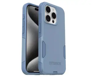 OtterBox iPhone 15 Pro Commuter Series Case - Crisp Denim: Scratch & Bump Resistant