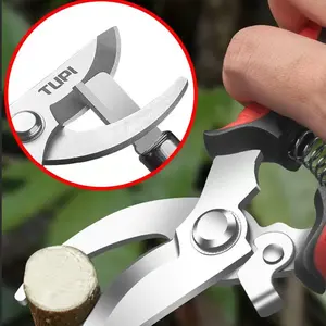 Powerful Pruning Shears and Sharpening Set, Small Convenient Quick Sharpener, Sharp Pruning Shears Easy Use, Essential Gardening Kit, Tree Trimmer