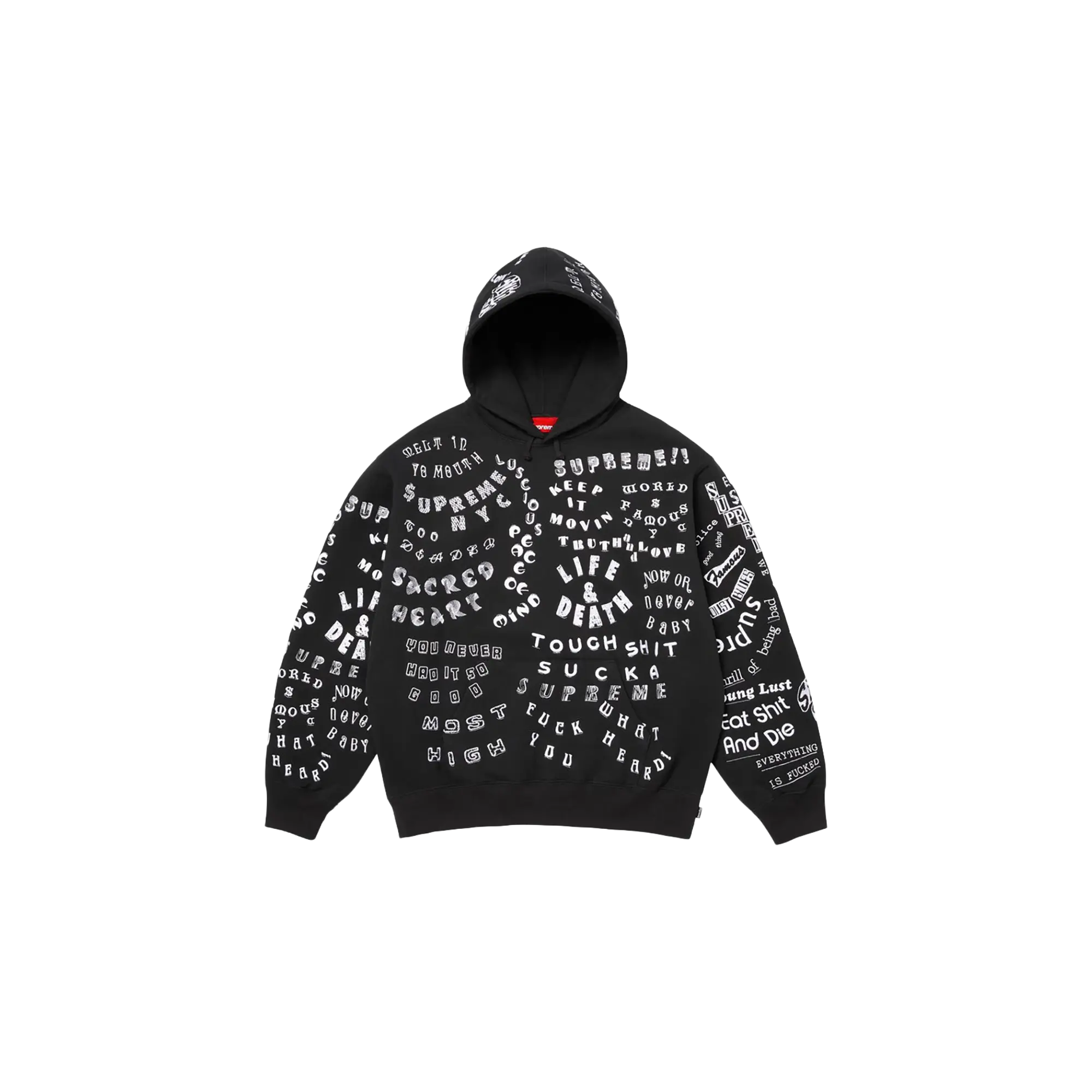 Too Deadly Hooded Sweatshirt "SS26 - Black" SU27583