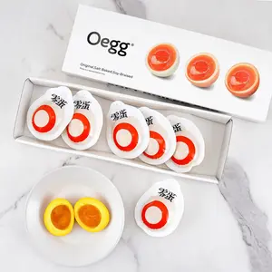 Lingdan Instant Marinated Eggs, Salty Flavor, 7 Piecesc per Pack (210g) - Perfect for Nutritious Breakfast & Snacks