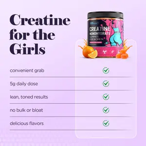 Creatine Monohydrate Gummies for Women | Supplement For Woman