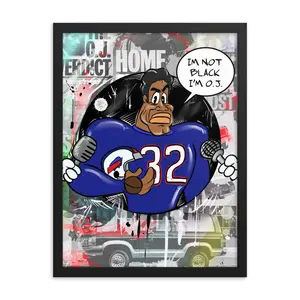 Im not O.J Art series 2 out of 3