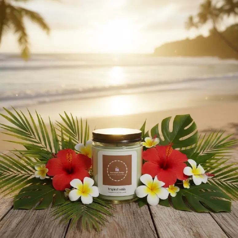 Tropical Oasis Candle