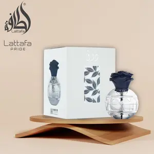 Lattafa PRIDE Thouq Unisex Eau de Parfum Spray 2.7 Ounce - Elegant Black Rose Design & Sophisticated Packaging