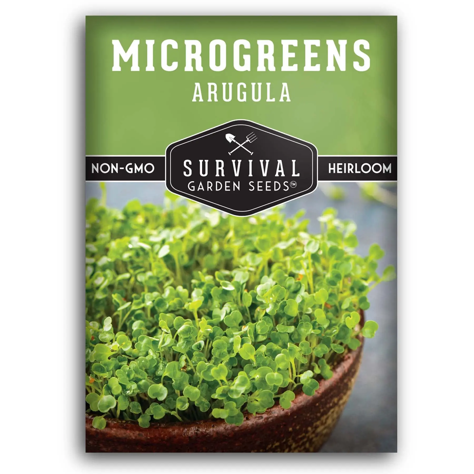 Arugula Microgreens Seeds - Zesty Flavor