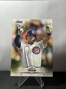 2025 Stadium Club Matt Shaw Chicago Cubs Near Mint or Better
