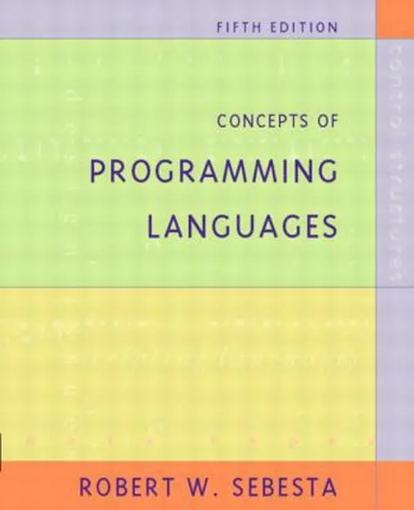 USED Book - Concepts of Programming Languages (5th Edition) by Robert W. Sebesta (Hardcover) - english
